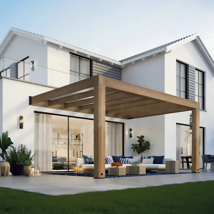 wall mounted patio cover